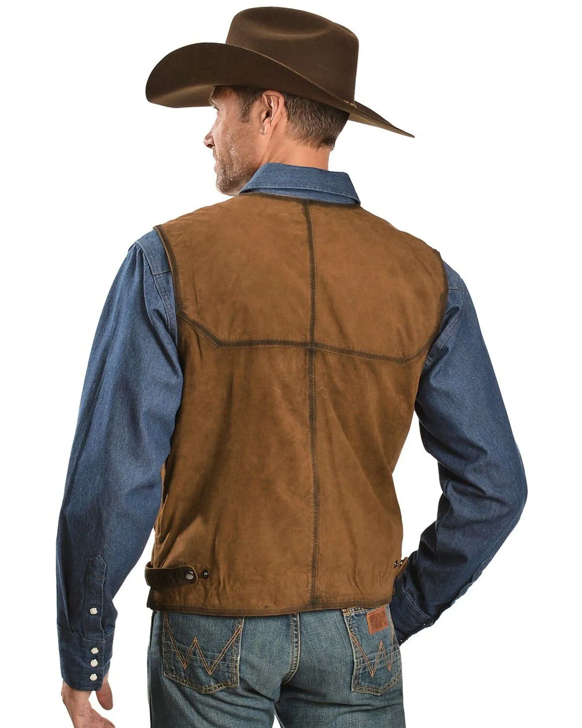 Product Name:  Scully Suede Leather Vest