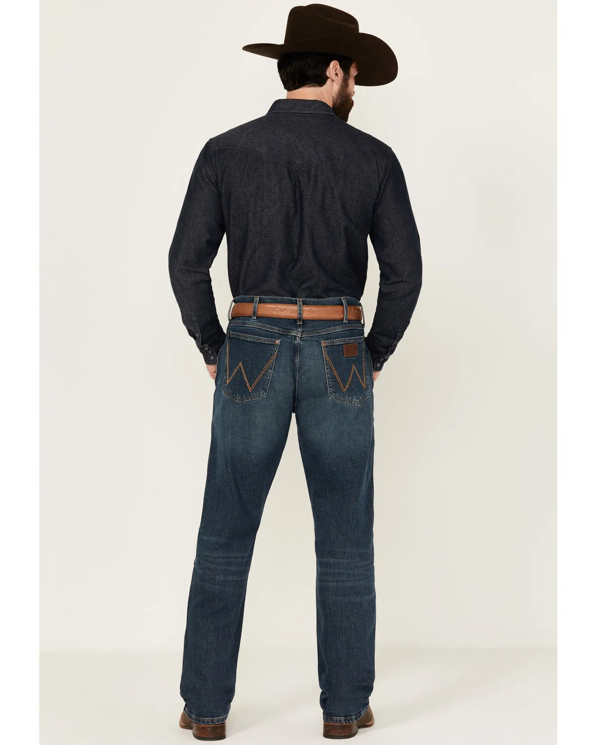 Product Name:  Wrangler Retro Men's 88MWZ Koewin Medium Wash Slim Straight Stretch Denim Jeans