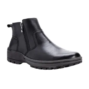 PROPET MEN'S BROCK BLACK DUAL ZIPPER BOOT