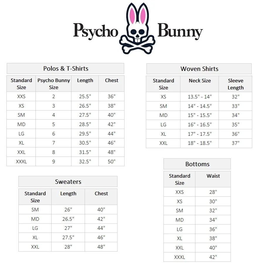 Psycho Bunny Kent Pique Polo