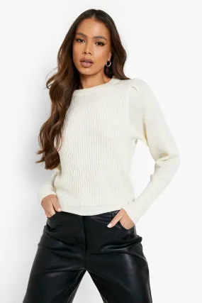 Puff Shoulder Sweater