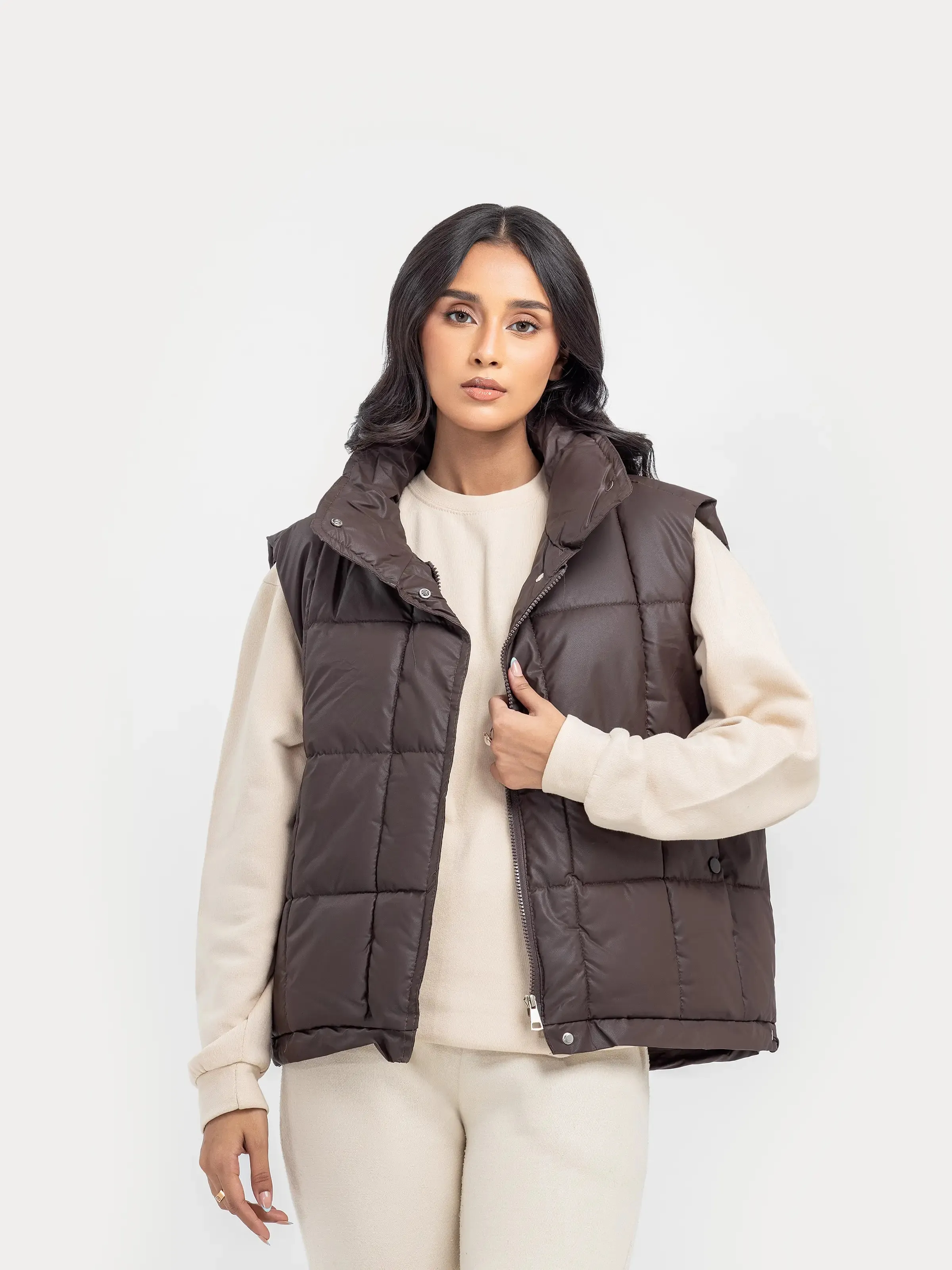 Puffer Zipper Gilet - FWTJP24-006