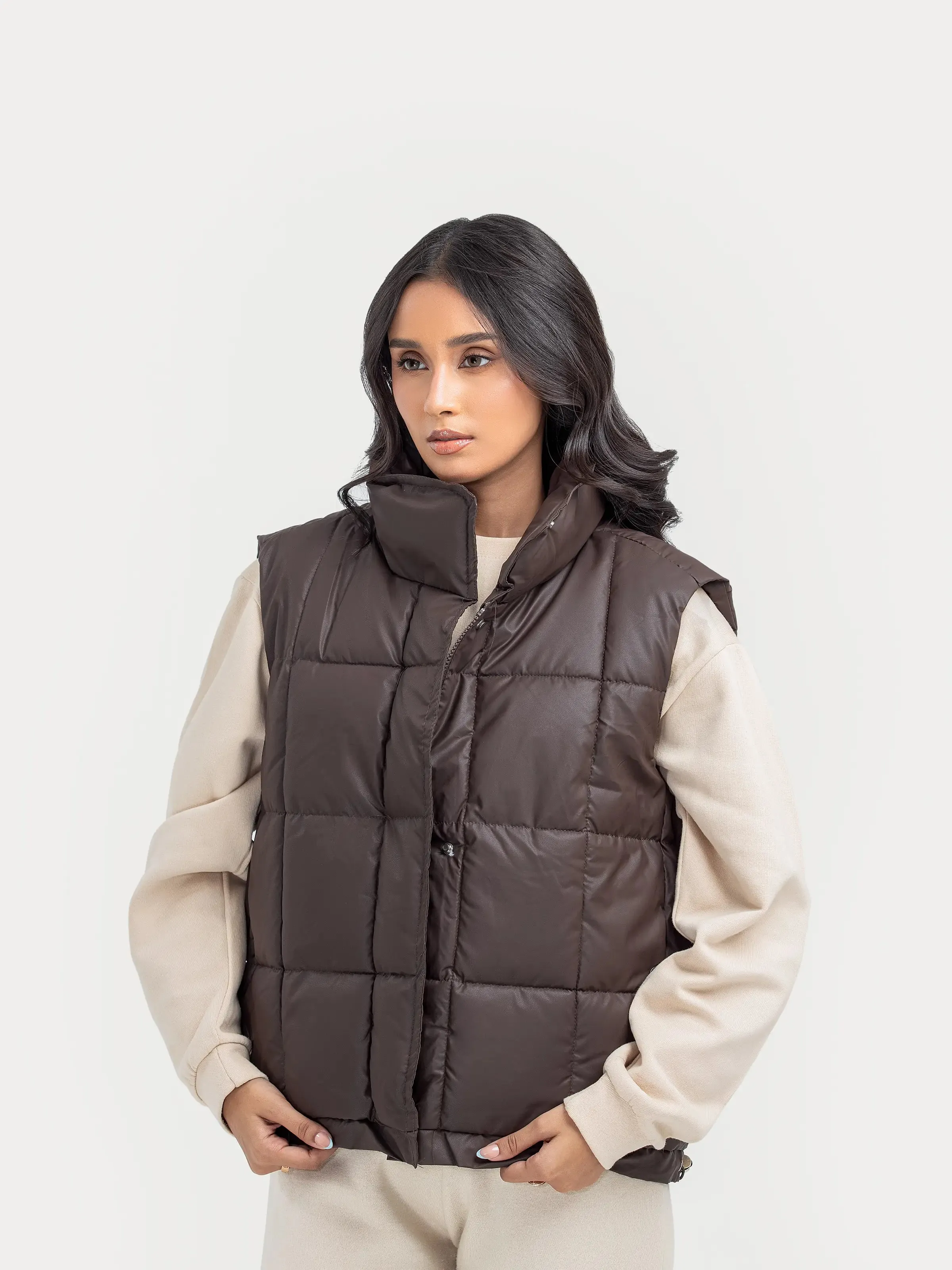 Puffer Zipper Gilet - FWTJP24-006