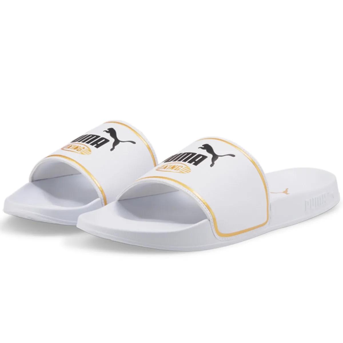 PUMA Leadcat 2.0 King Sandals (White/Gold)