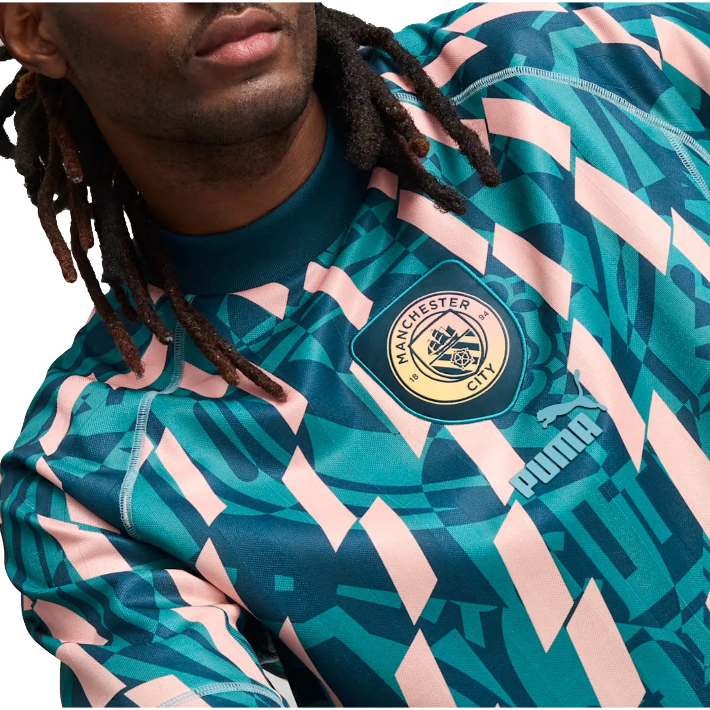 Puma Manchester City Statement Retro Jersey