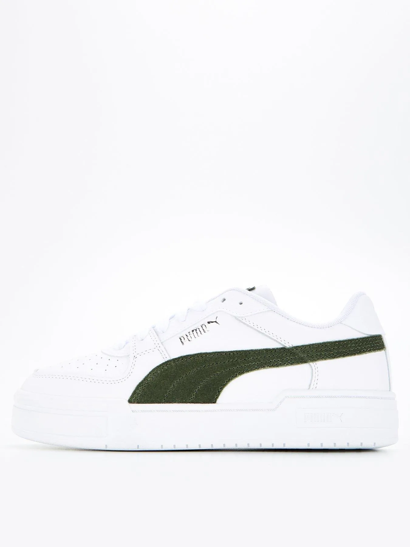 Puma Men'sCa Pro Suede Trainers - White/Green