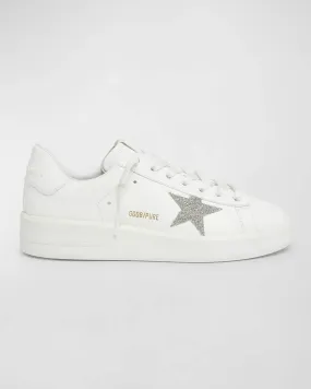 Pure Star Leather Low-Top Sneakers