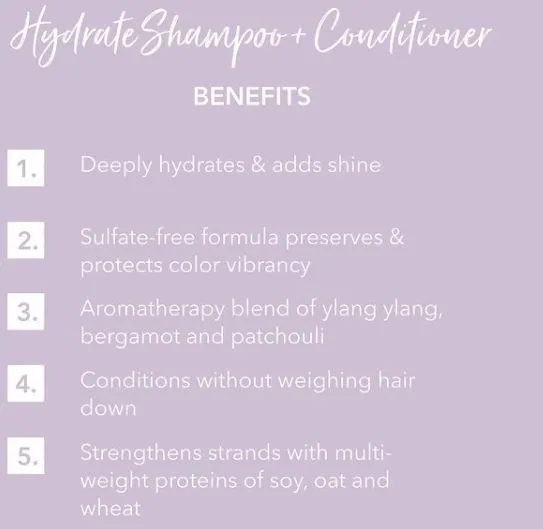 Pureology Hydrate Shampoo 266ml