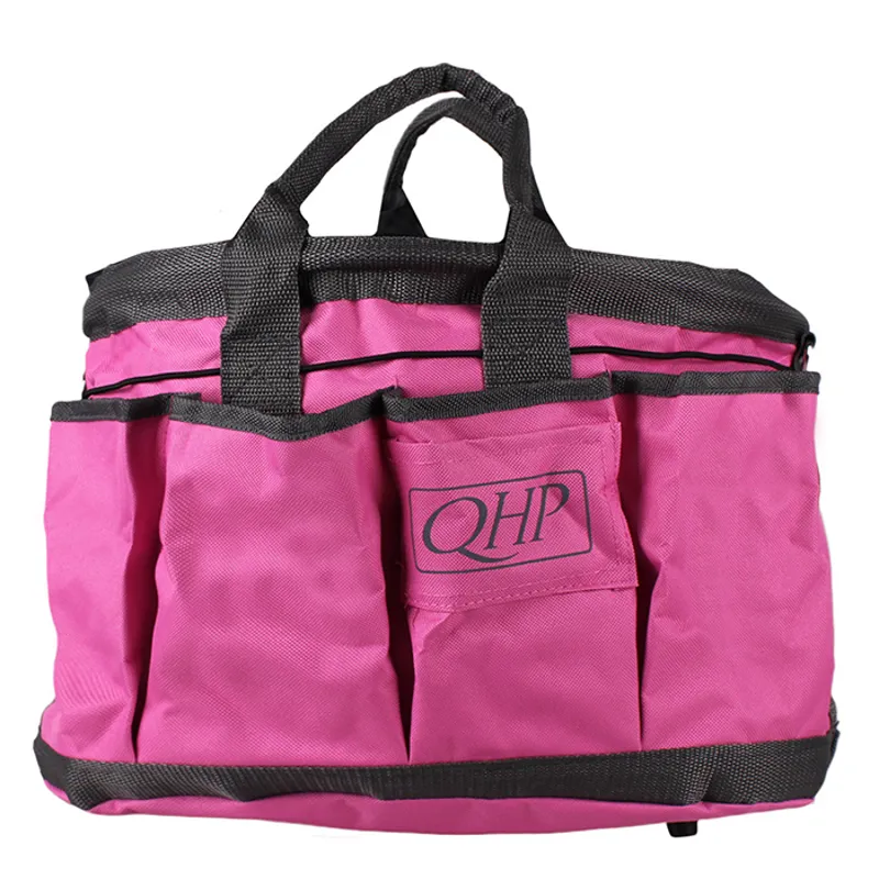 QHP Grooming Bag Pink/Grey