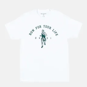 Quasi Skateboards - Run T-Shirt - White