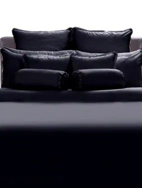 Quilt Cover Dyed Queen Black