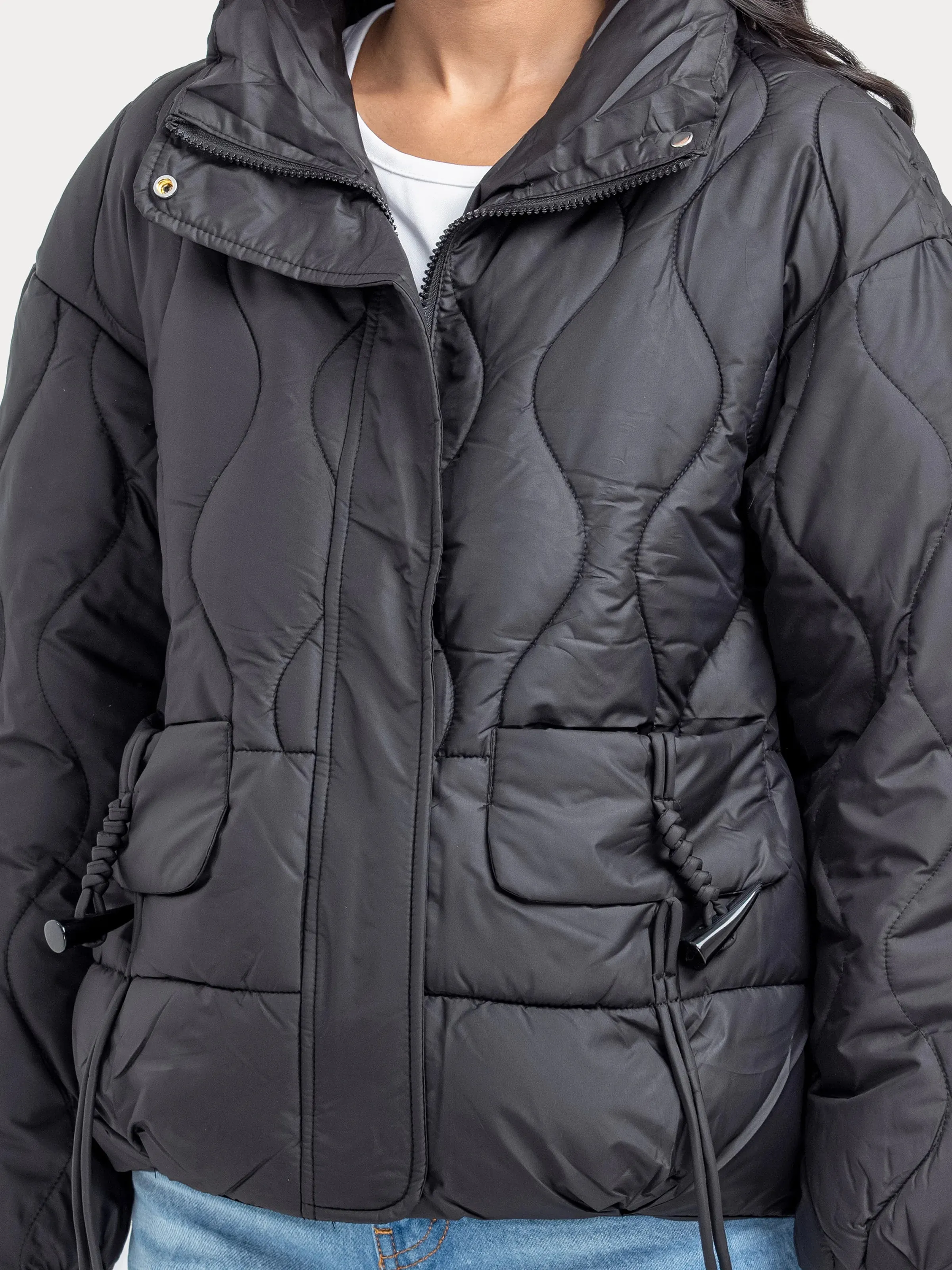 Quilted Puffer Jacket - FWTJP24-017