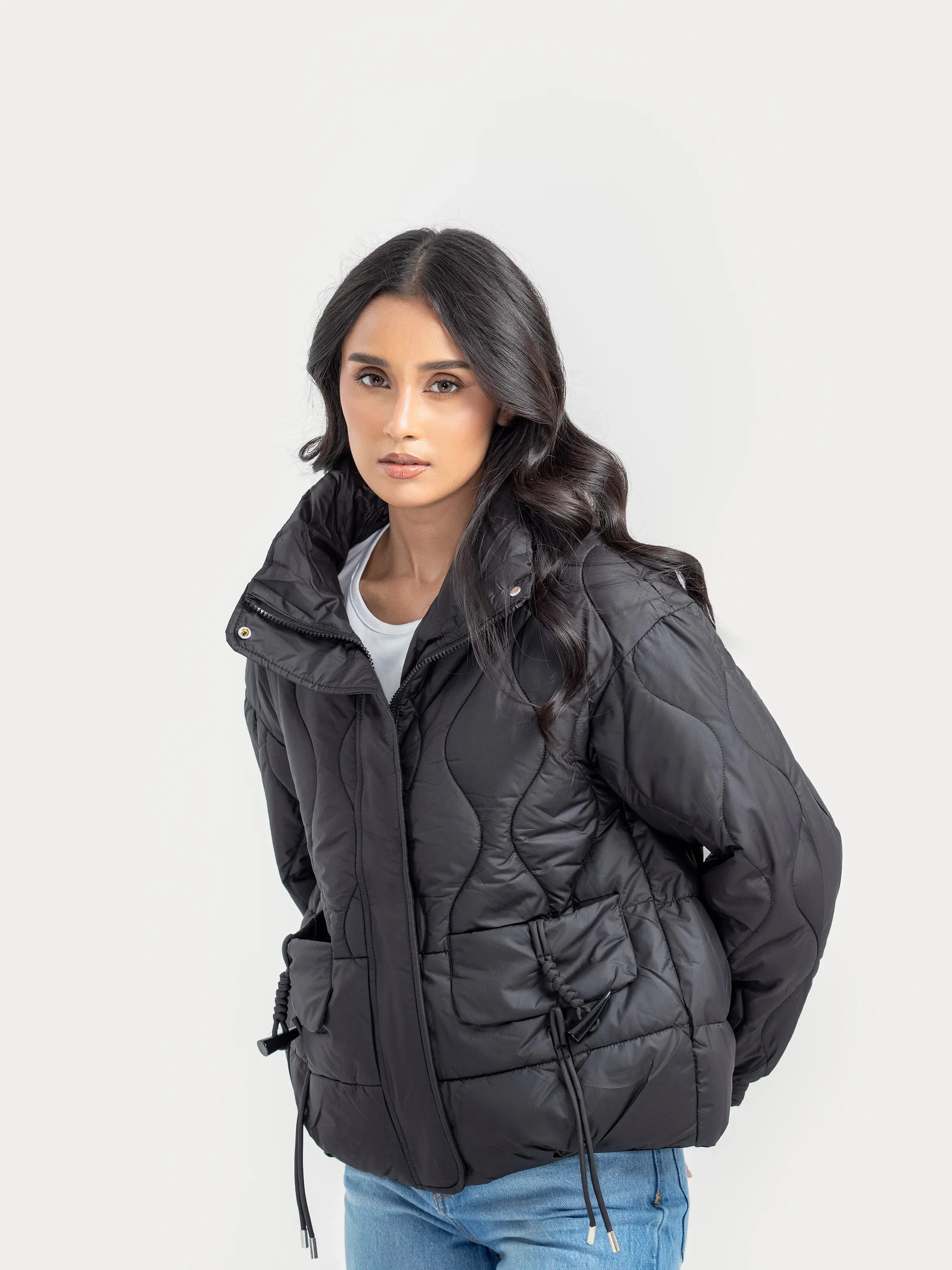 Quilted Puffer Jacket - FWTJP24-017