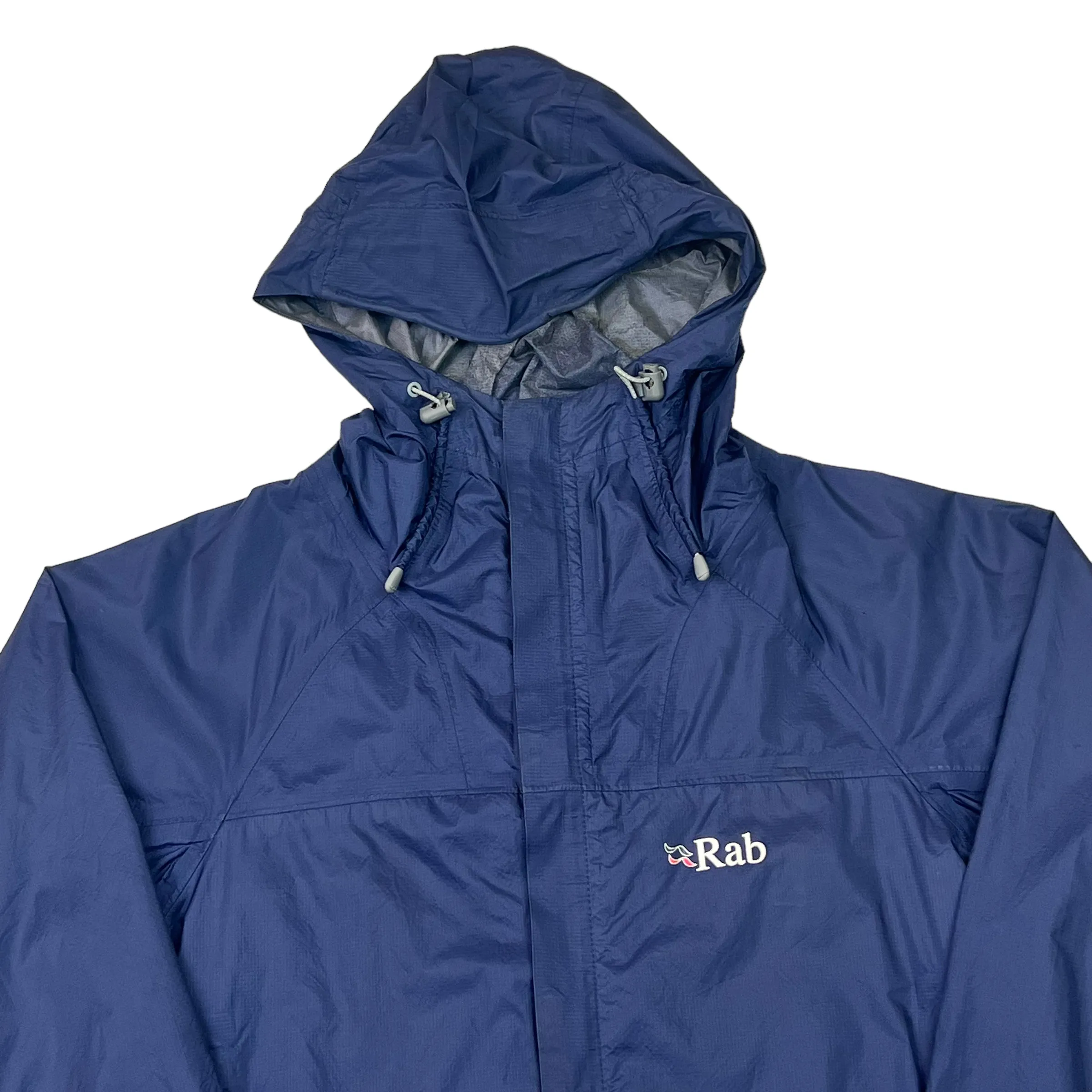 Rab Dark Blue Waterproof Hooded Jacket