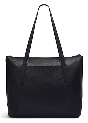 Radley London Black Wood Street 2.0 Large Ziptop Tote Bag | Kaleidoscope