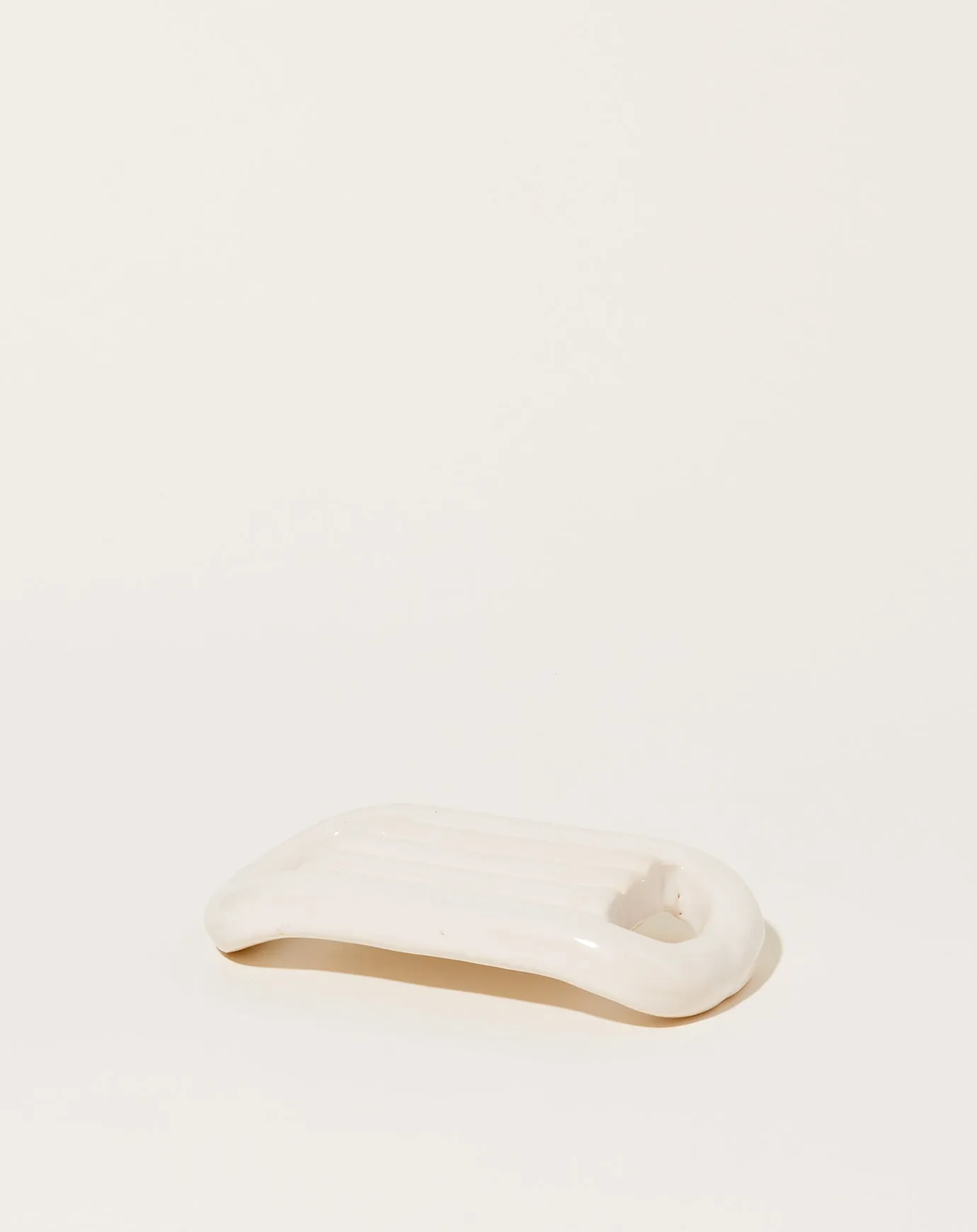 Raft Soap Dish in White