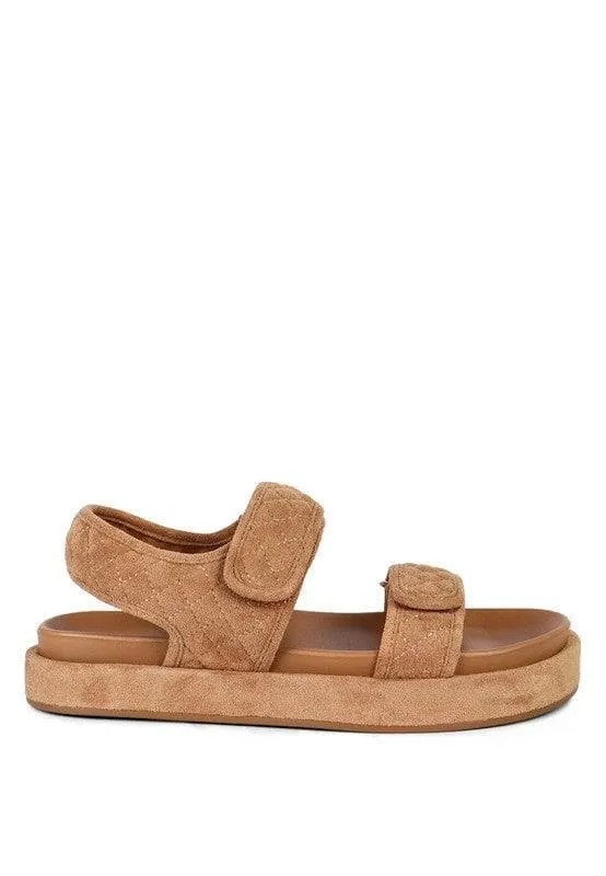 Rag Co. ANVIL Quilted Platform Sandals, 2 Colors