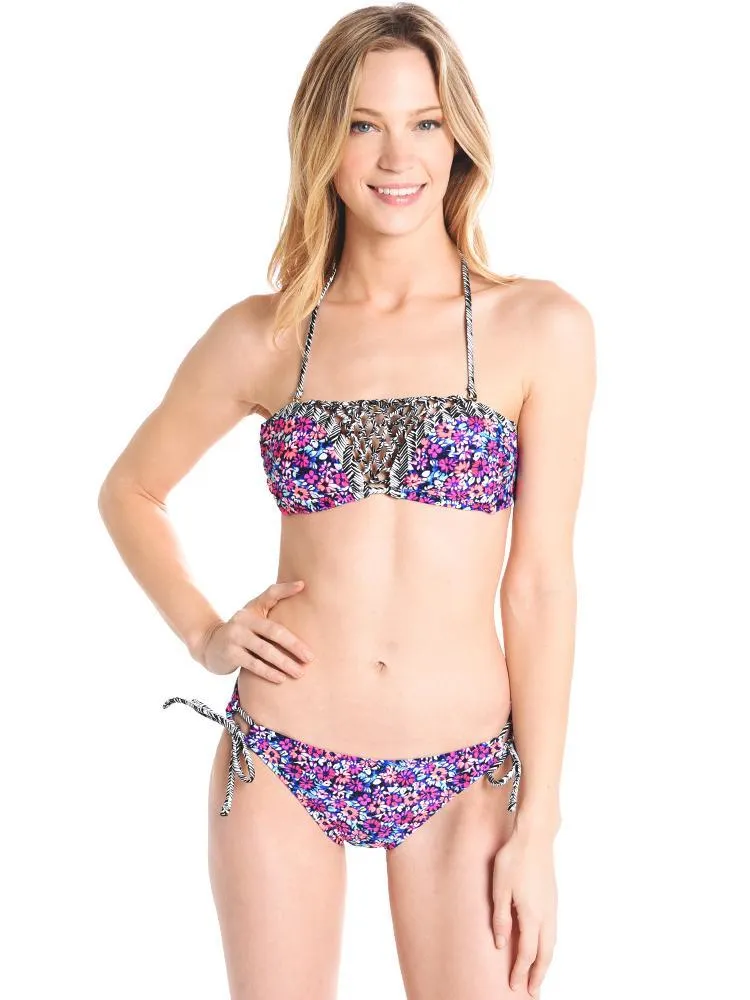     RAISINS  Malibu Bandeau Bikini Top    
