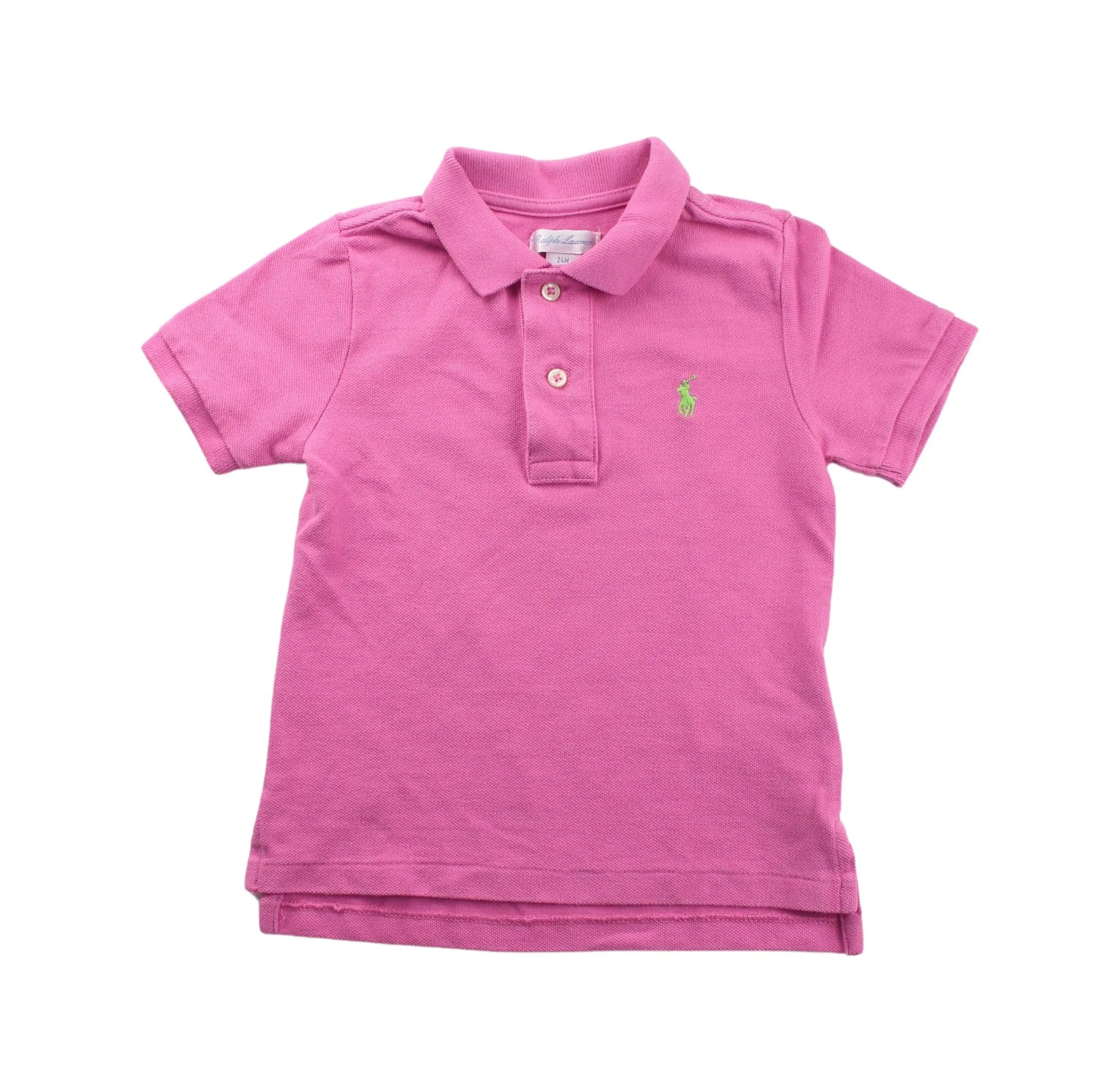 Ralph Lauren Short Sleeve Polo 2T