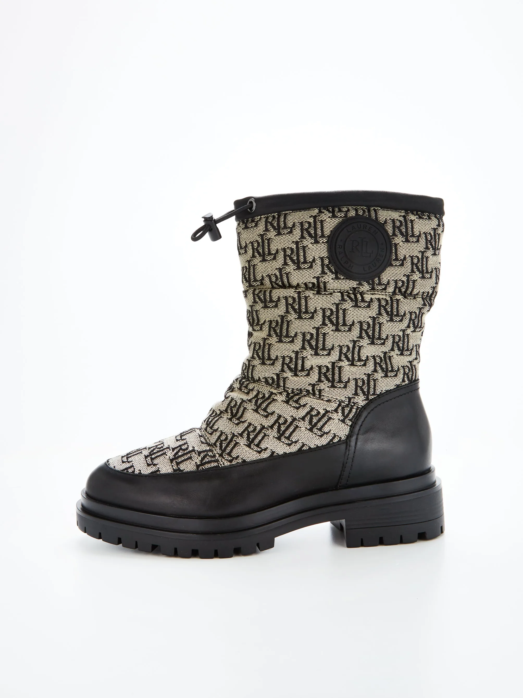 Ralph Lauren Womens Coree Padded Logo Winter Boots