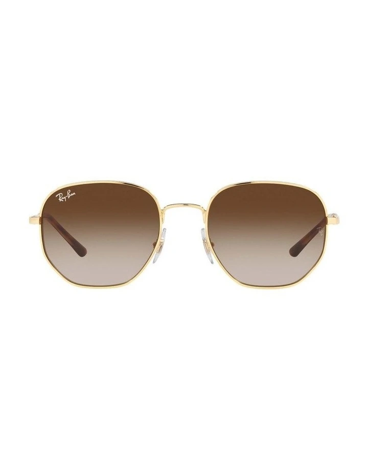 RB3682 Gold Sunglasses