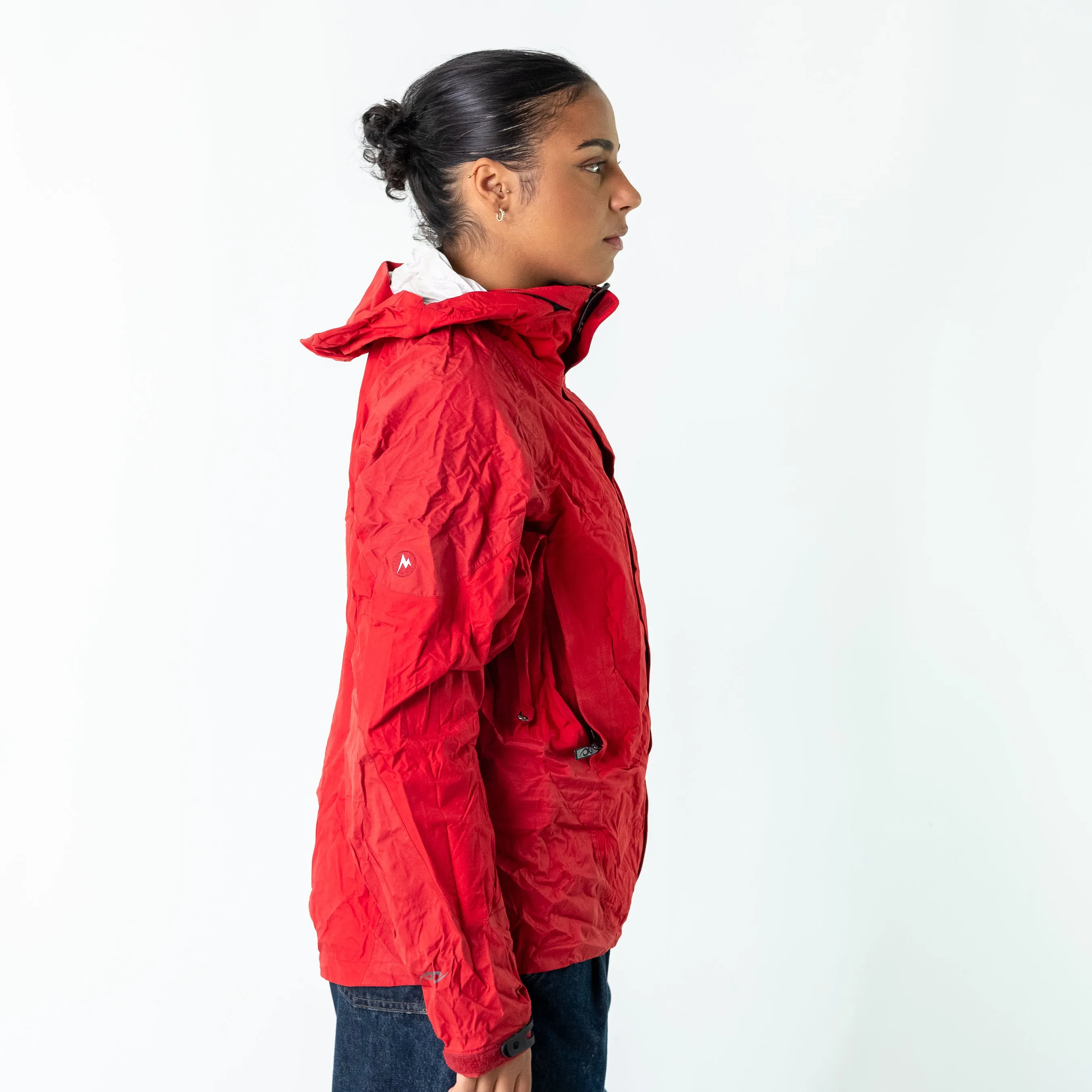 Red y2ks Marmot Rain Jacket (M)