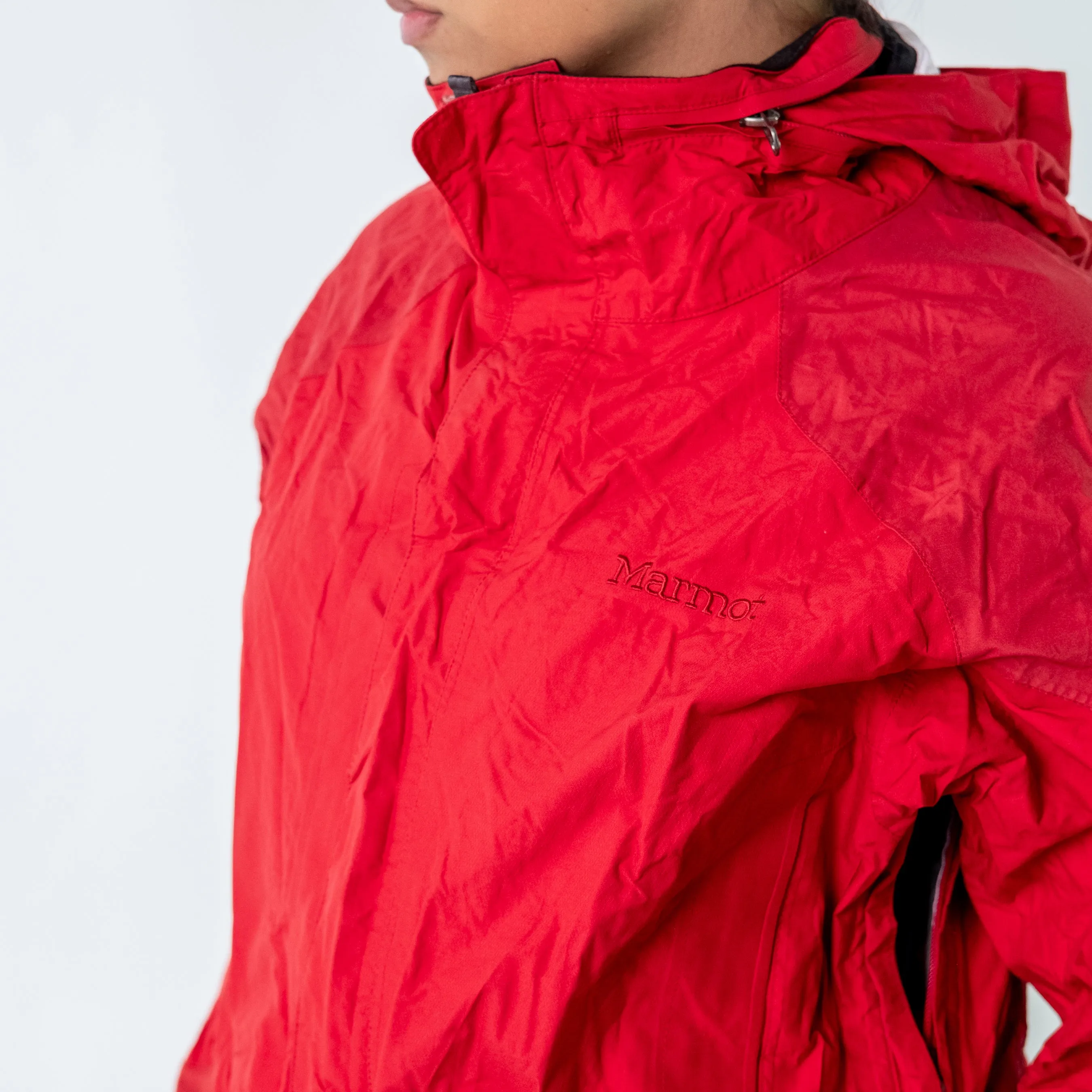 Red y2ks Marmot Rain Jacket (M)