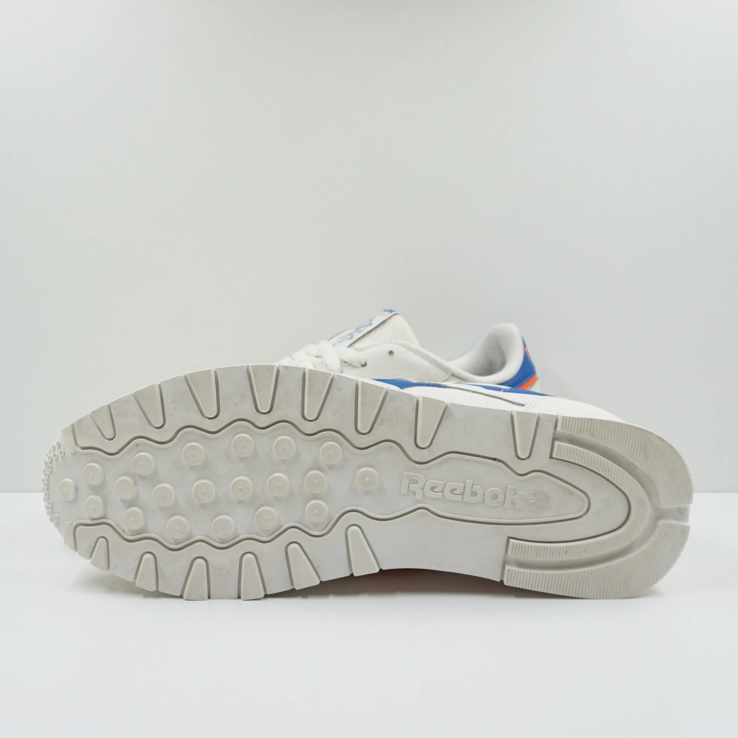 Reebok Classic Leather Sail Orange Blue