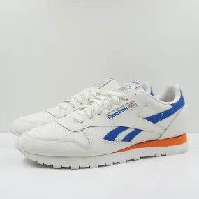 Reebok Classic Leather Sail Orange Blue