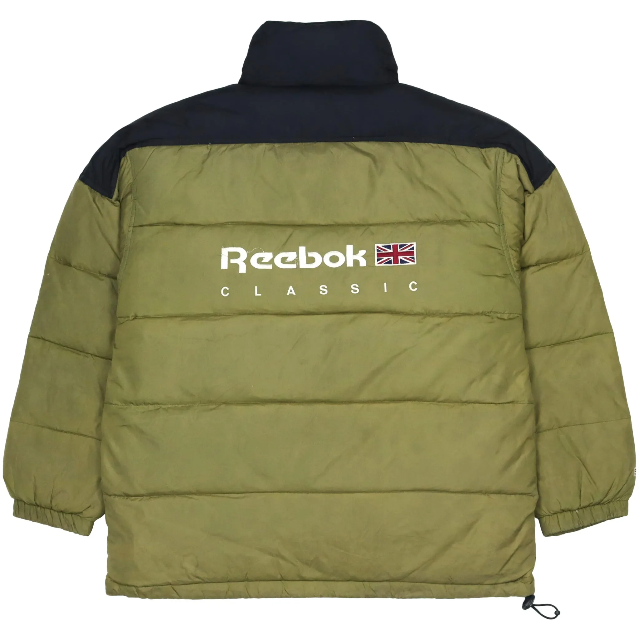 Reebok Classics Green Puffer Jacket