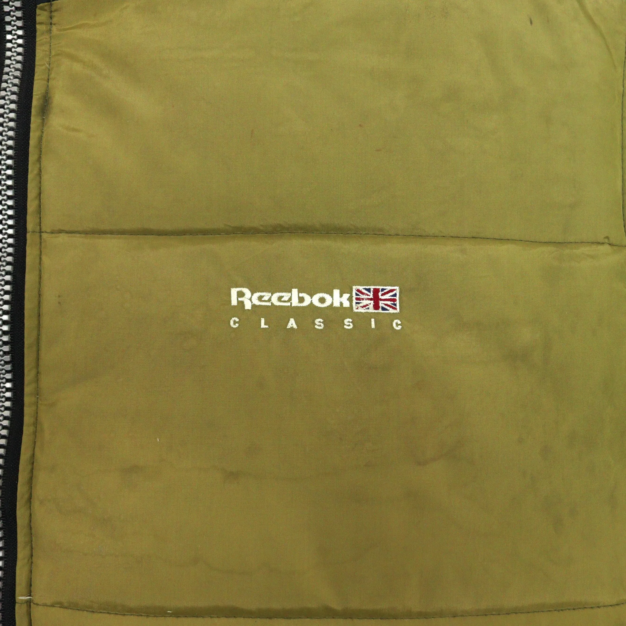 Reebok Classics Green Puffer Jacket