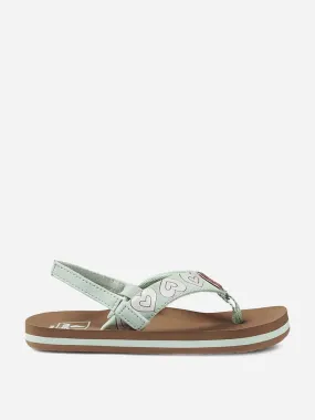     REEF  Girls' Little Ahi Color Change Sandals    