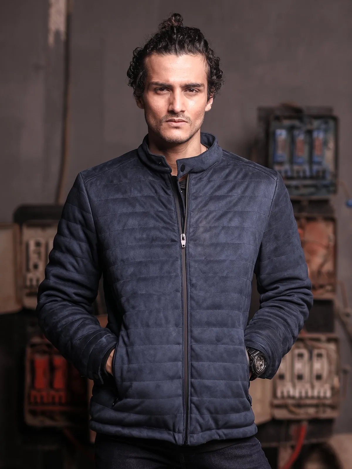 Regular Fit Puffer Jacket - FMTJ17-39030