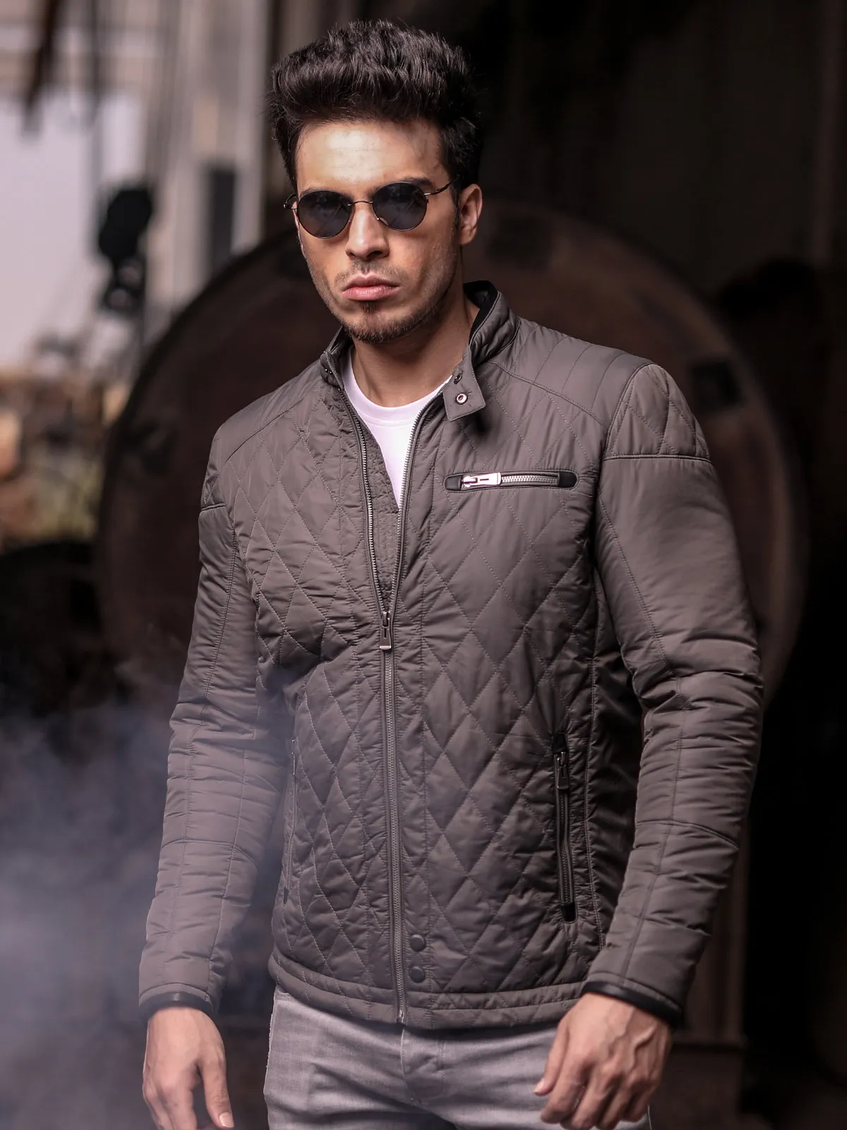 Regular Fit Puffer Jacket - FMTJ17-39031