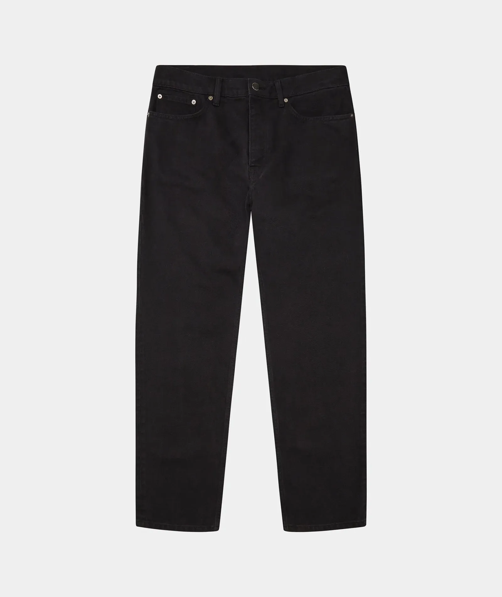 Regular Five Pocket Jeans - Black Overdyed