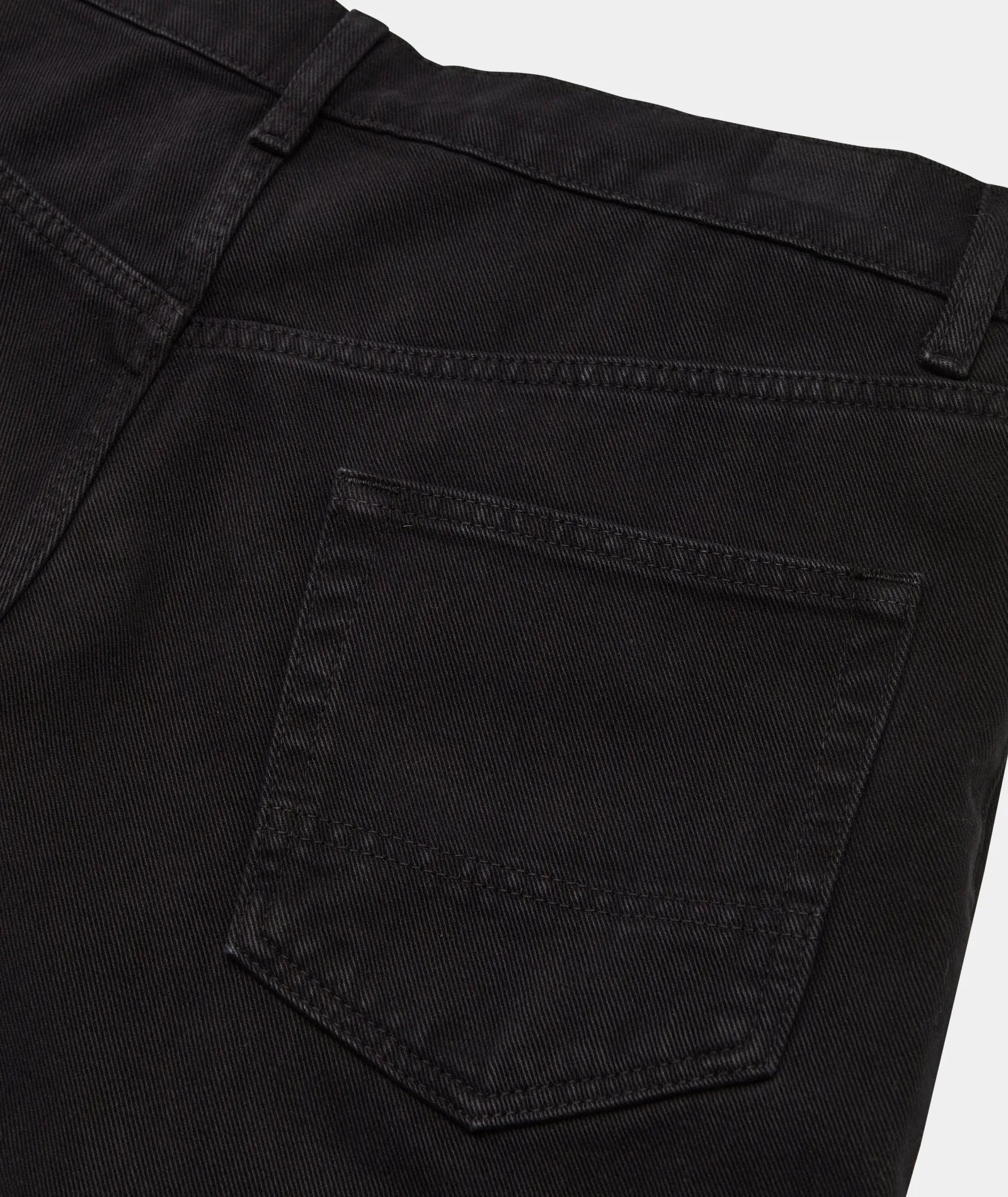 Regular Five Pocket Jeans - Black Overdyed