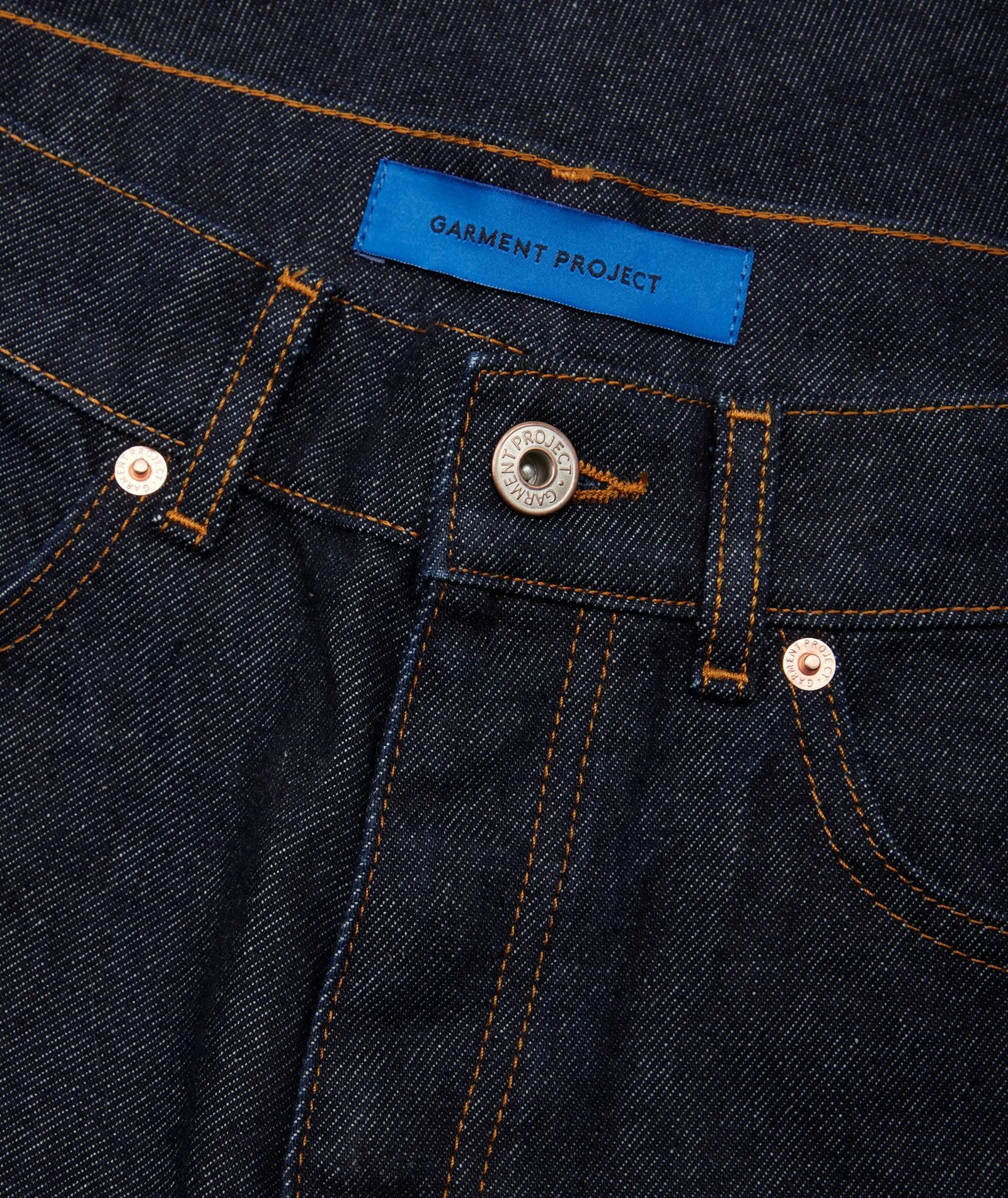 Regular Five Pocket Jeans - Indigo Rinsed