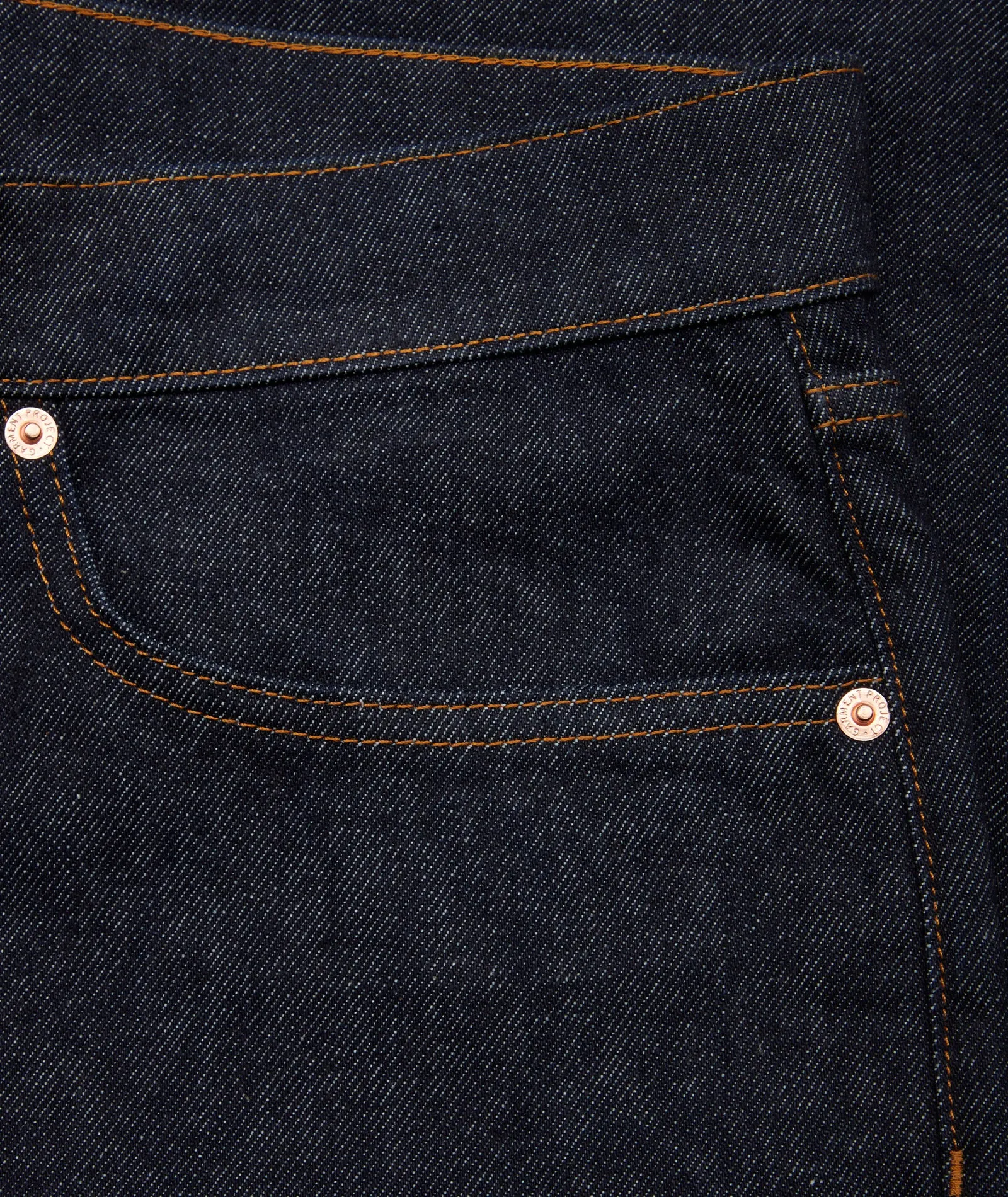 Regular Five Pocket Jeans - Indigo Rinsed