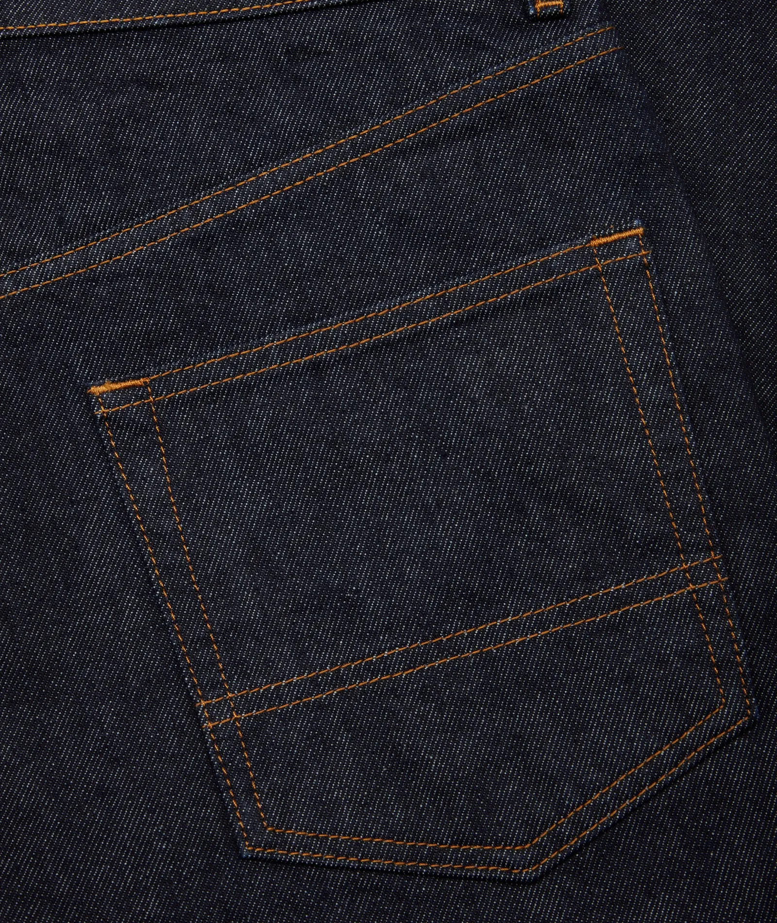 Regular Five Pocket Jeans - Indigo Rinsed