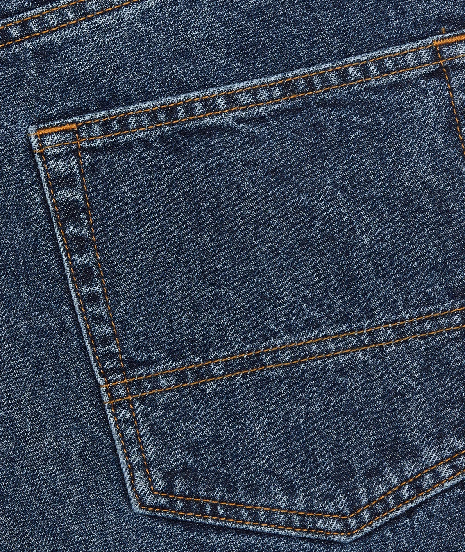 Regular Five Pocket Jeans - Indigo Washed