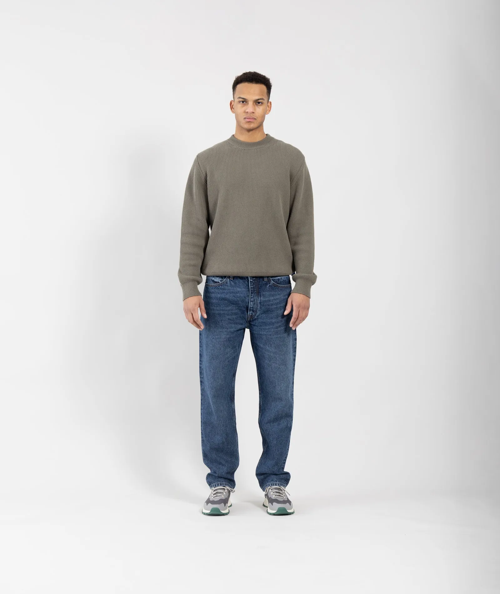 Regular Five Pocket Jeans - Indigo Washed