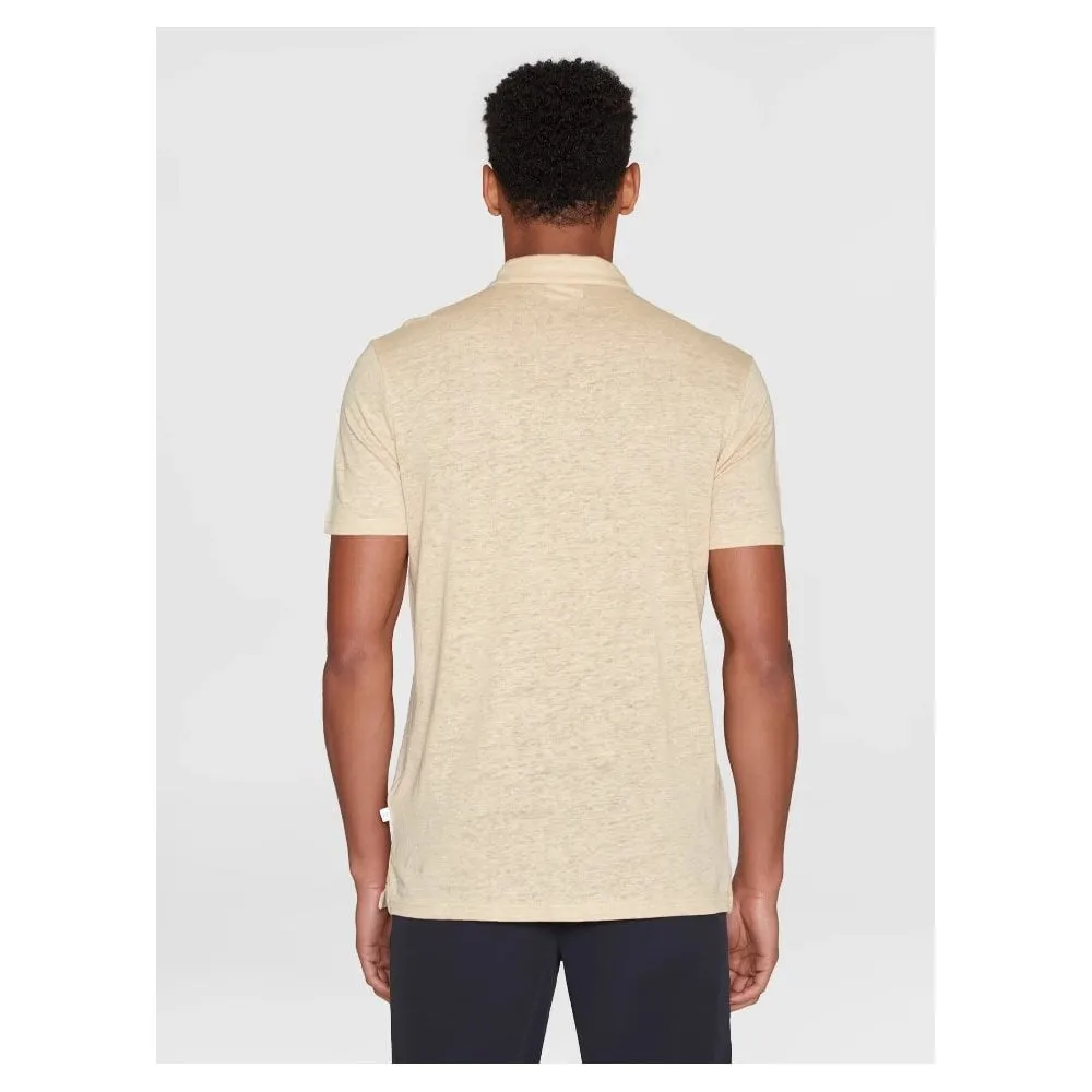 Regular linen polo - GOTS/Vegan