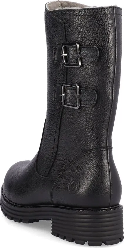 Remonte Black Mid Warm Boot
