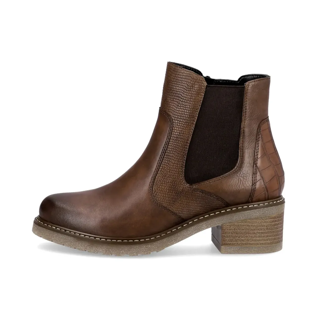 Remonte D1A71-22 Tan Chelsea Ankle Boot