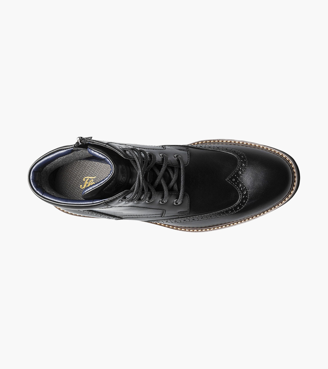 Renegade Wingtip Lace Up Boot