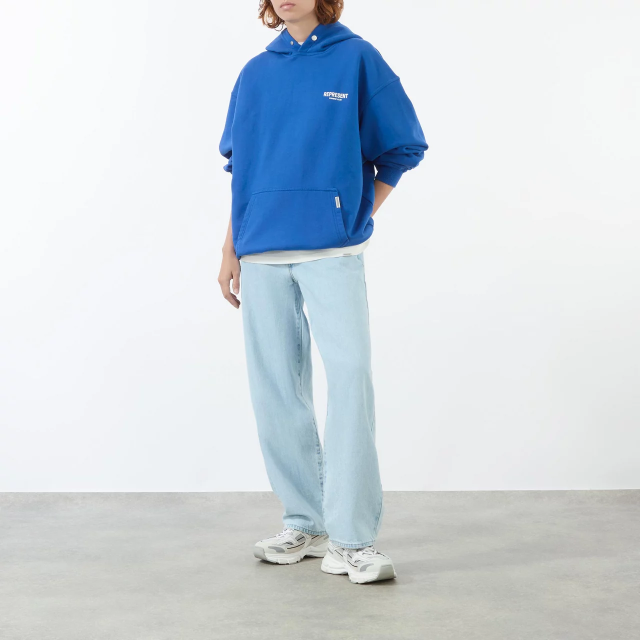 REPRESENT Owners Club Logo Hoodie - Cobalt