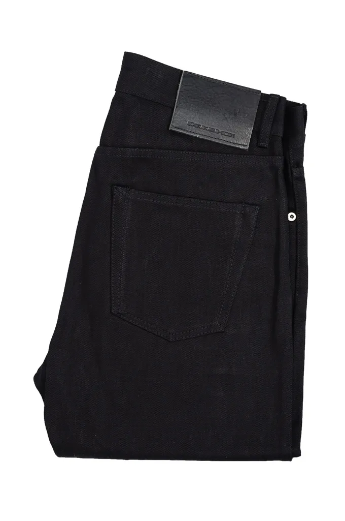 Rick Owens DRKSHDW Detroit Jeans - Made In Japan 16oz Black/Black LUXOR Denim