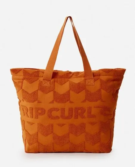 Rip Curl Brand Terry 40L Tote Bag - Cinnamon