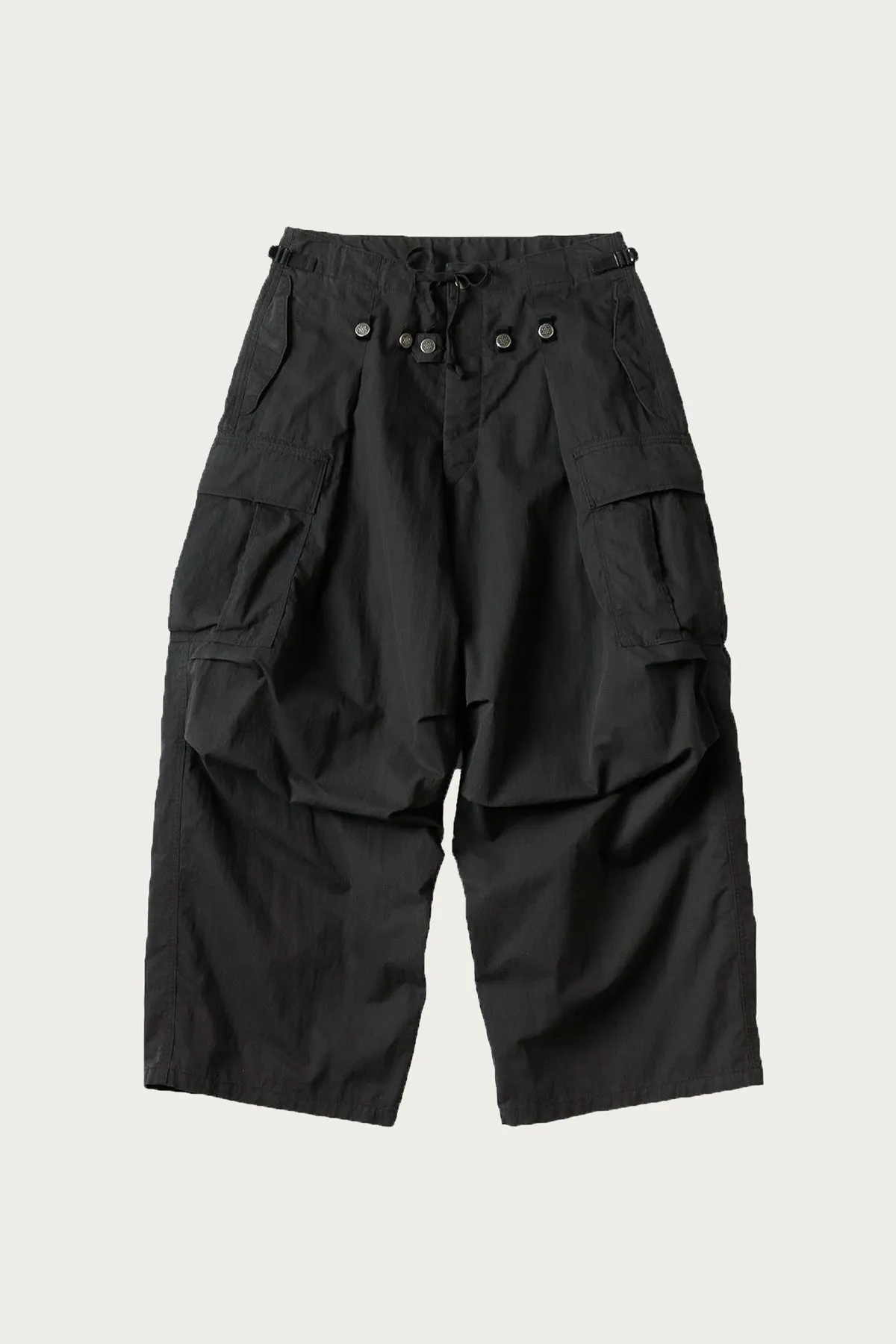 Rip Stop JUMBO Cargo Pants - Black