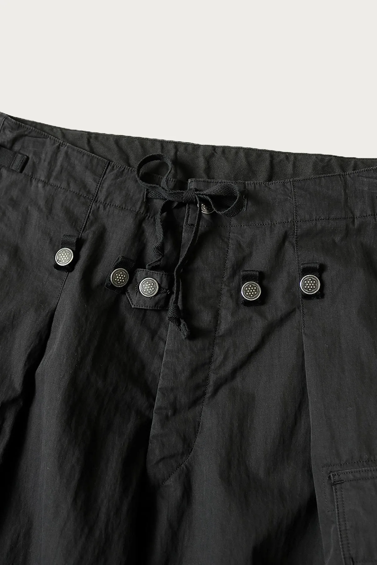 Rip Stop JUMBO Cargo Pants - Black